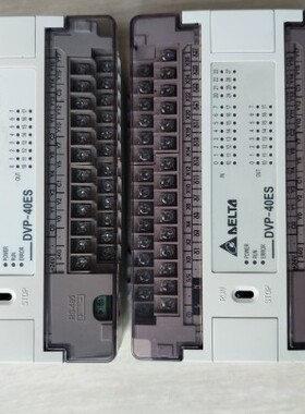 台达PLC DVP40ES00R2成色实物图，功能正常