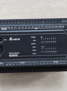 台达PLC DVP32ES200T成色实物图 3.48版本 功能正常