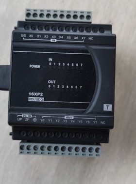 台达PLC扩展 DVP16XP211T晶体管型输出 成色实物图 功能正常