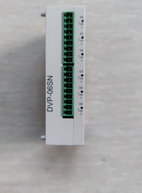 台达PLC扩展DVP06SN11R成色实物图 功能正常