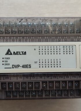 台达PLC DVP40ES00R2成色实物图 8.26高版本 功能正常