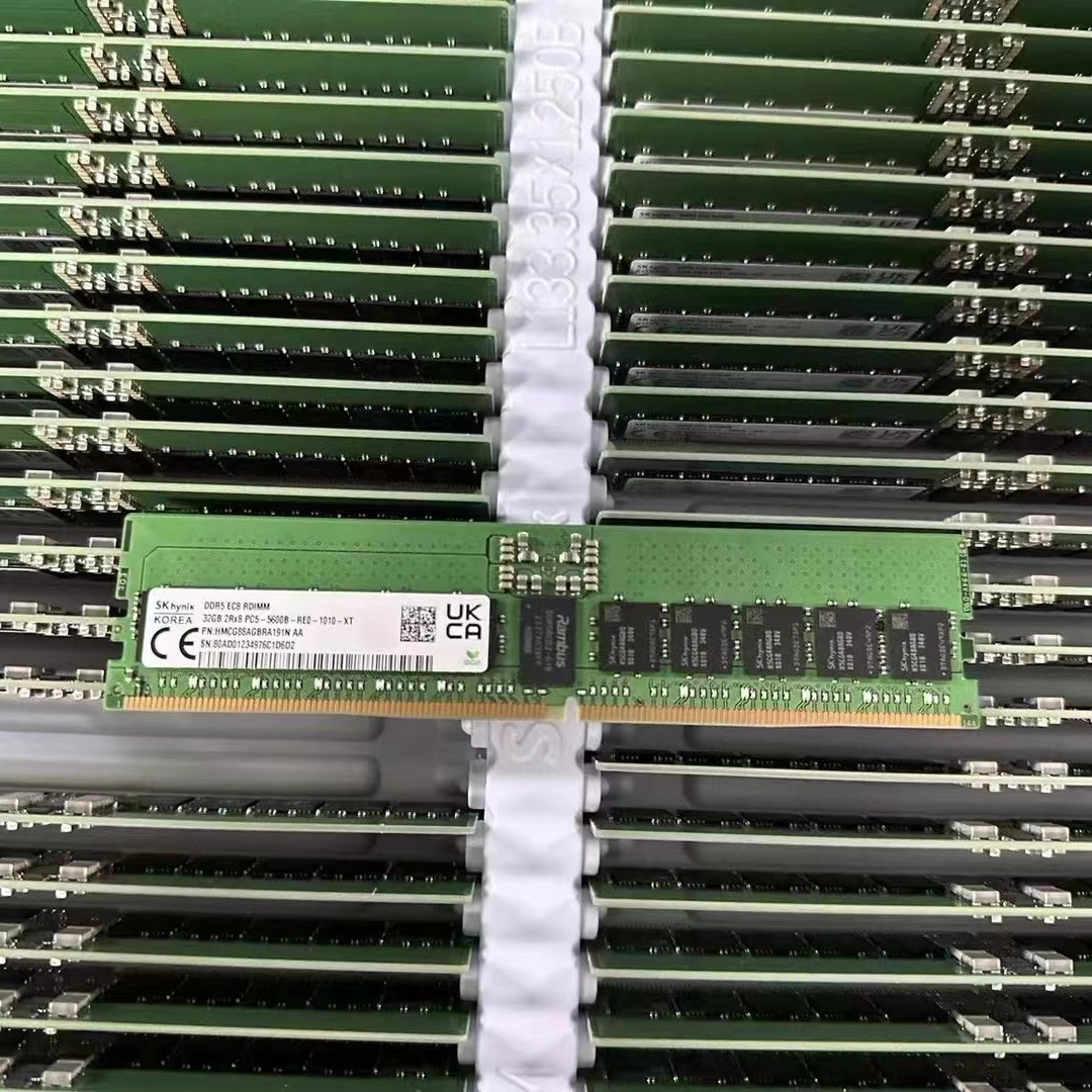 SK  海力士 DDR5 REG ECC 服务器原装内存 32G 2RX8  5600 RDIMM