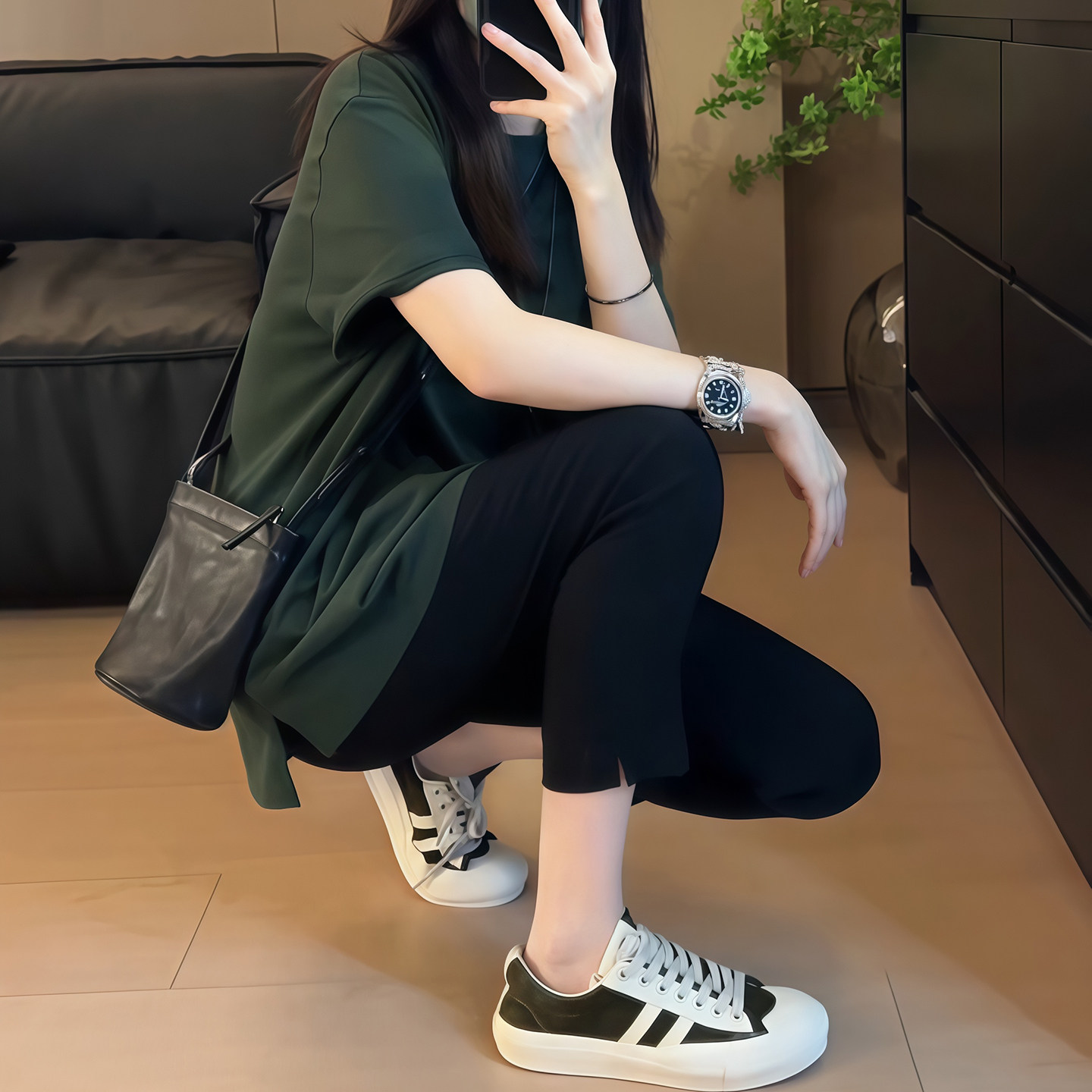 中长款设计感短袖t恤女宽松2026夏季新款爆款百搭宽松女士上衣潮