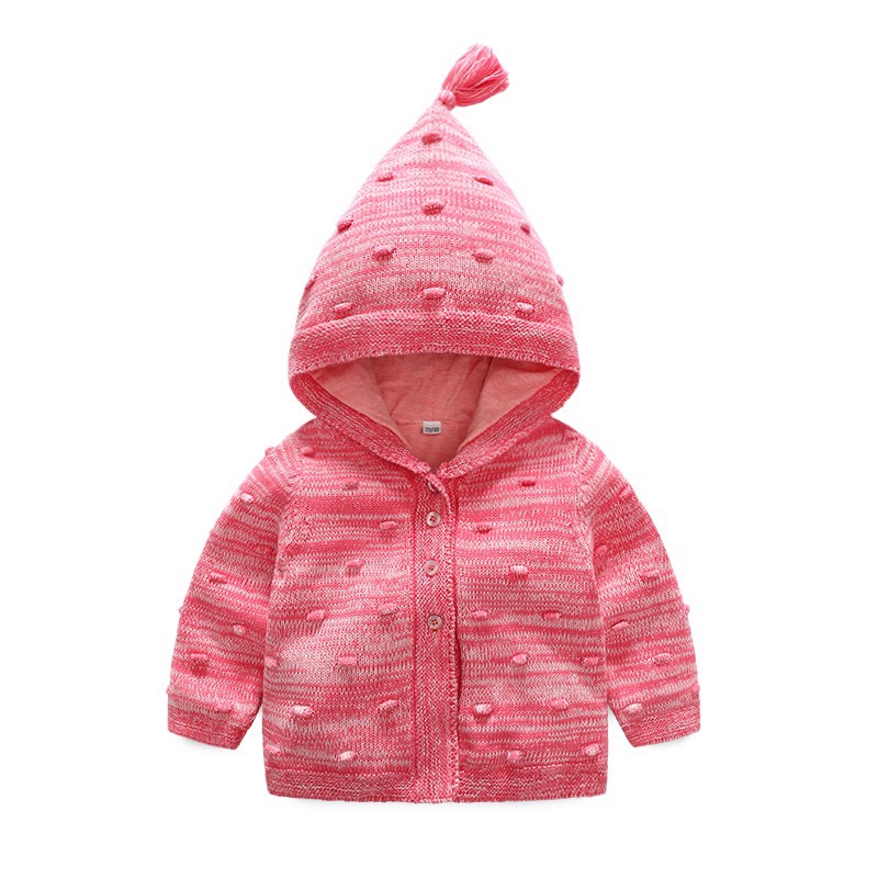 女宝宝常规棉外套纯棉秋季连帽
