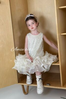 实体店现货亅.F.Amiee kidS中童背心纱裙110-150码