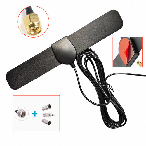 新款DAB/FM/AM车载家用天线SMB/F(TV/3.5)/SMA贴片数字收音天线