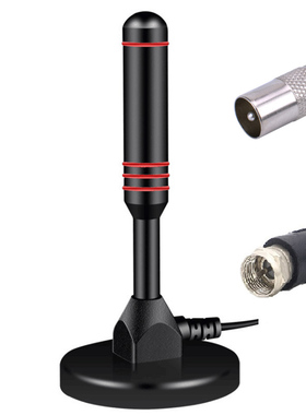 轻巧吸盘TV Antenna DVB DTMB l数字电视天线f头tv头USB放大升级