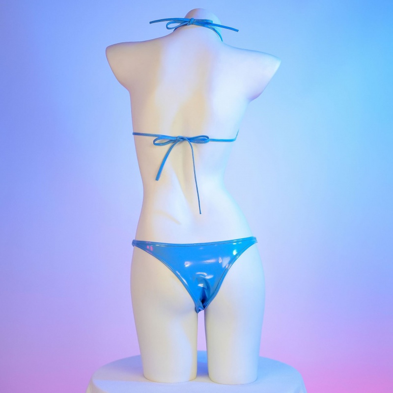 鲨鱼大嘴巴比基尼情趣三点式游戏服 性感辣妹角色扮演睡衣女泳衣