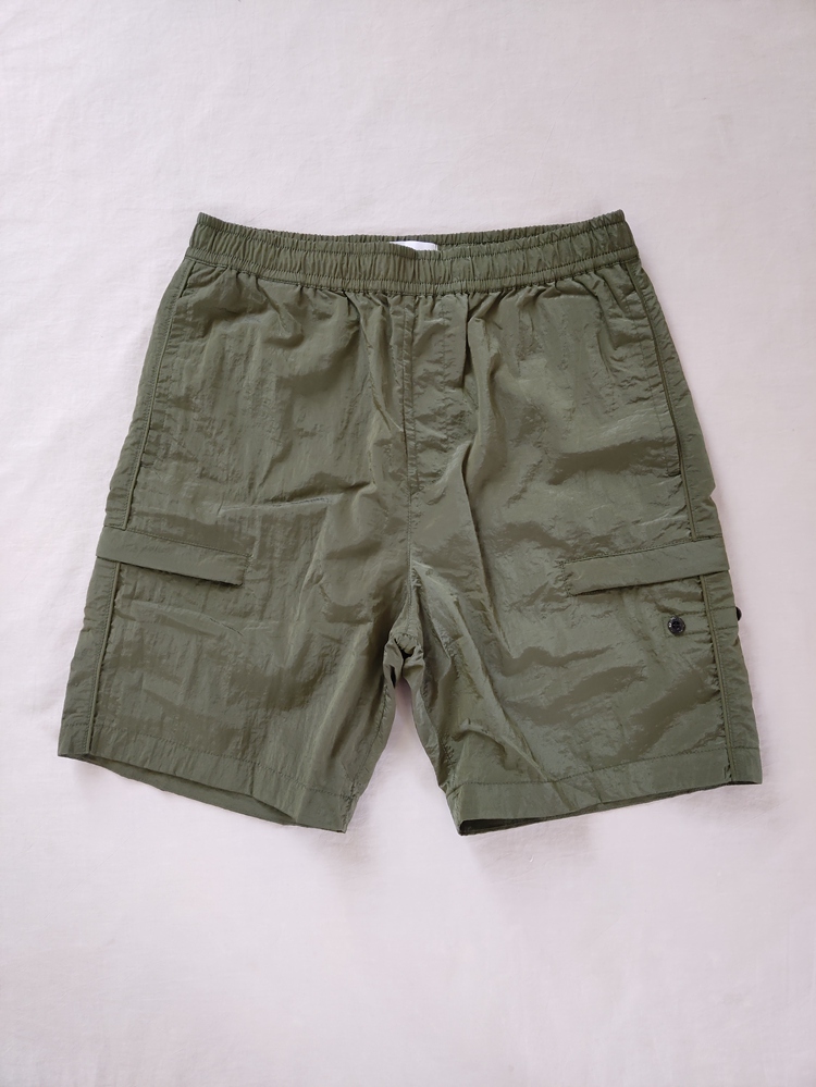 thumbnail for 22SS L1721 NYLON METAL BERMUDA SHORTS TOPSTONEY Metal nylon shorts