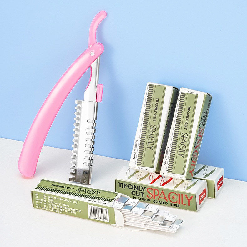 专业修眉刀片女刮眉刀神器套装眉毛化妆师专用工具初学者安全刀架