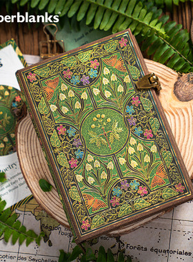 paperblanks佩兰克复古日记本笔记本本子缤纷诗意手账本高颜值手帐本礼盒生日礼物记事本女生学生文创高级