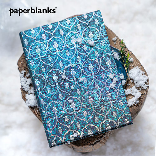 蓝色天鹅绒七夕情人节硬面笔记本