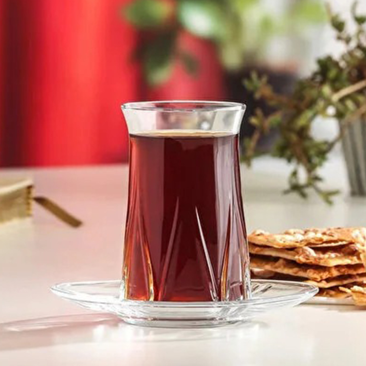 LAV土耳其无铅钙钠玻璃红茶杯