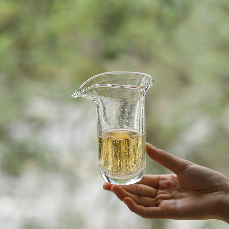 造物时代日式非白雨露公道杯功夫茶具手工匀杯耐热加厚分茶器配件