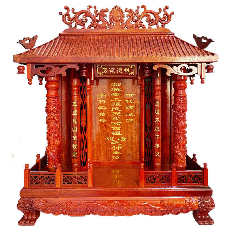 高76厘米缅甸花梨木红木牌位神位天地君亲师位全神排位可定制尺寸