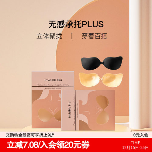 歌力诺防凸点隐形无痕硅胶乳贴