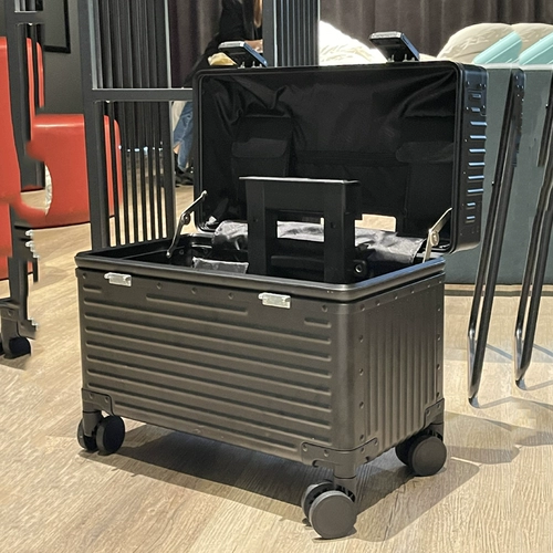 Металлический раскладной чемодан, камера, алюминиево-магниевый сплав, 20 дюймов