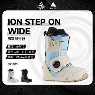 BURTON男款 STEP 单板快穿滑雪鞋 楦ION 加宽鞋 傲天极限2425款