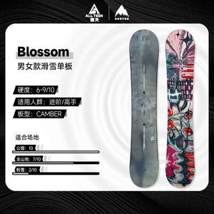 BURTON单板滑雪板BLOSSOM全山