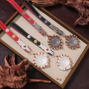 藏族配饰配饰腰带藏式皮带铜合金藏袍服装锅庄舞腰挂复古蒙古风