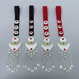 腰带合金属仿银藏区藏式腰间藏族配饰藏袍腰链腰部饰品新锅庄舞