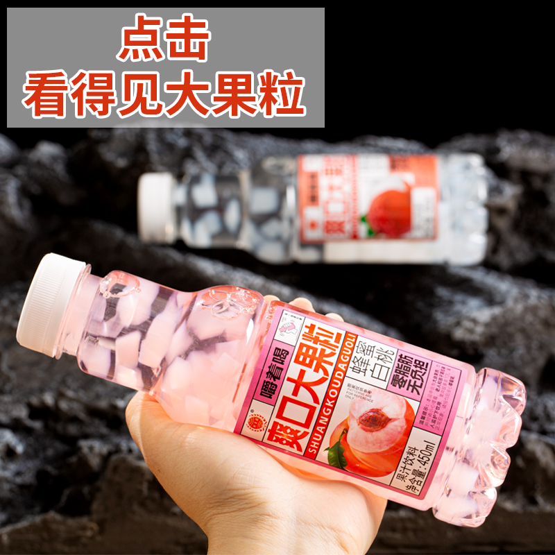 大果粒饮料果肉果汁整箱450ml*15菠萝爽口解渴办公好喝饮料0脂肪