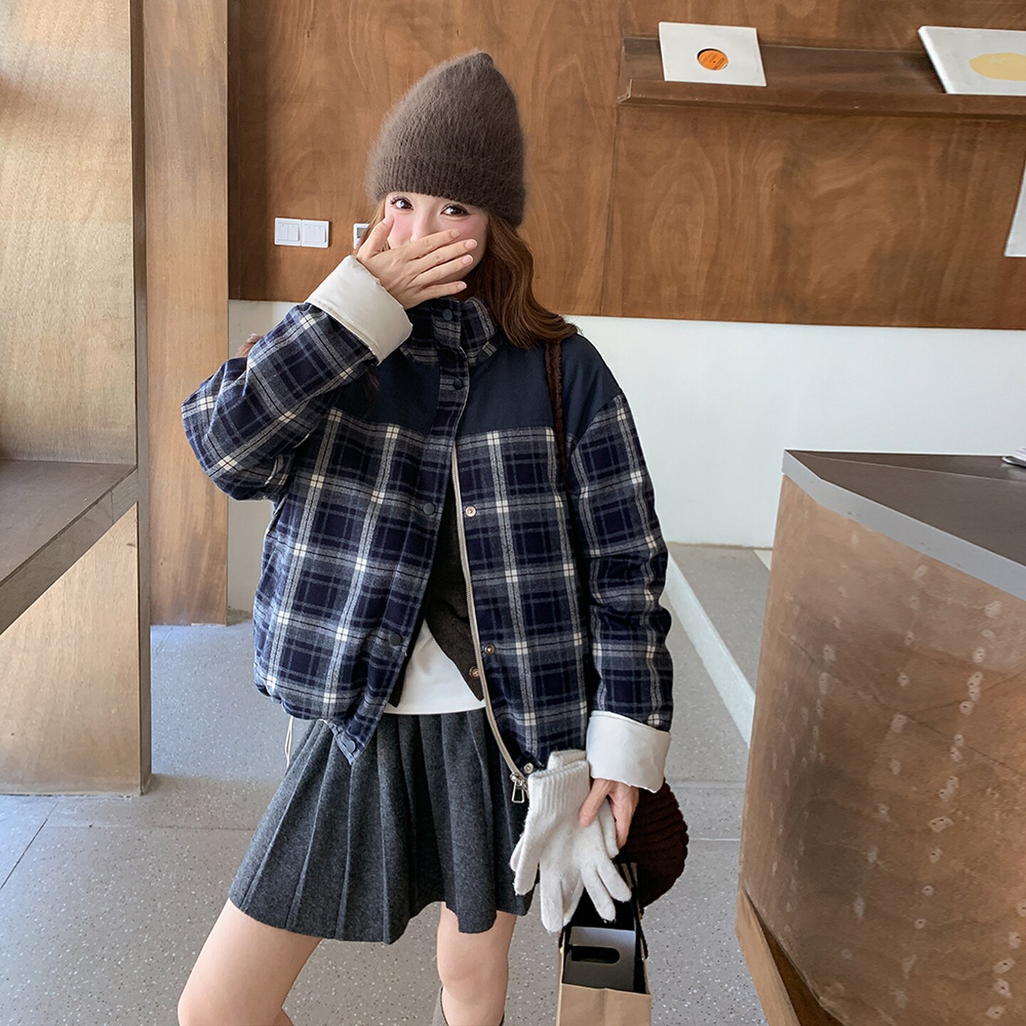 【新款】现货25新款冬款两面穿90羽绒服253A-Y2580-p295-k388,女装羽绒服,浙宝253A