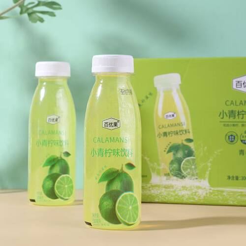 百优果小青柠整礼箱12瓶酸甜饮品