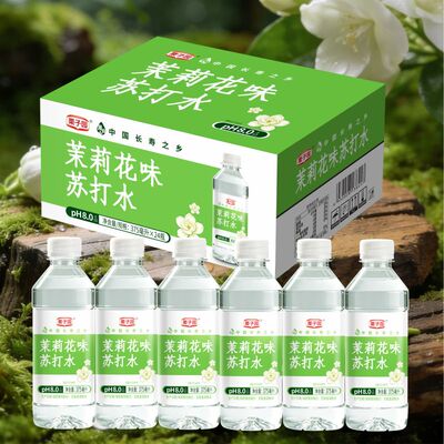 栗子园苏打水375ml*24茉莉味饮料
