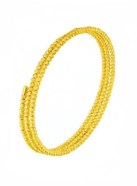 黄铜沙金爆闪名媛富婆女首饰高级