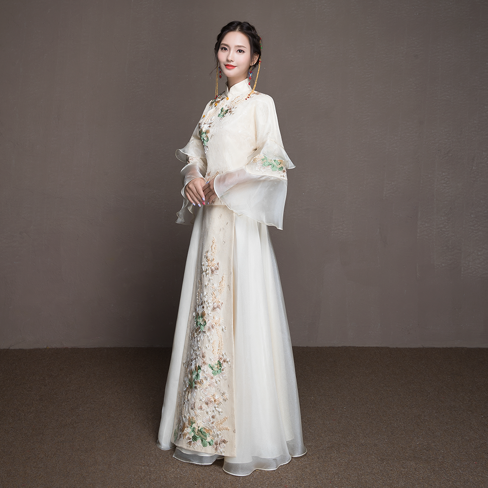 2019新款秀禾服中式结婚礼服新娘敬酒服旗袍薄款嫁衣香槟秀禾夏季券后988.00元