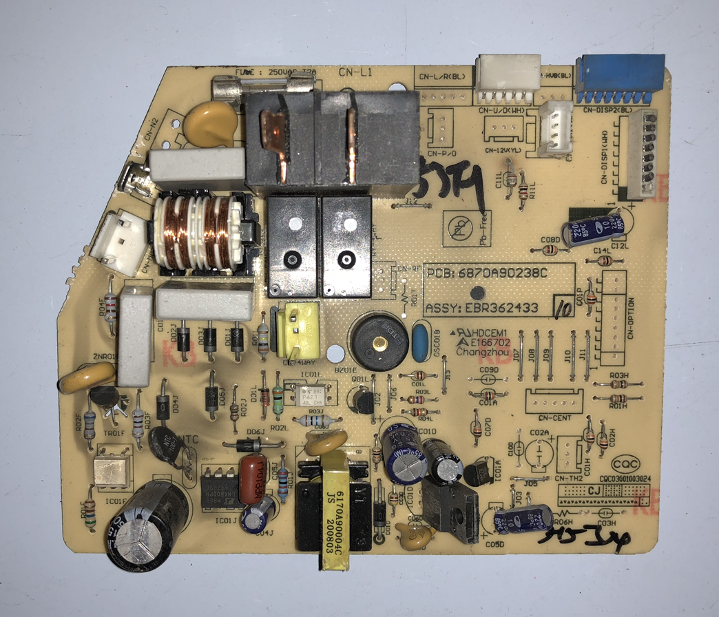 lg空调 电脑板 控制板 主控板6870a90238c ebr362433 主板