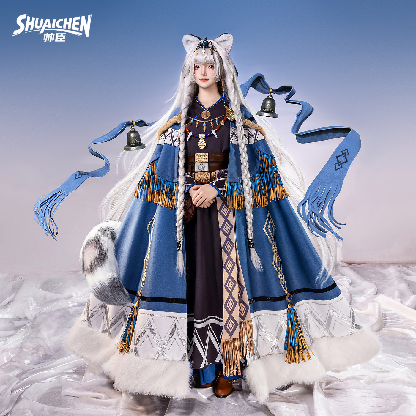 【定金】帅臣工坊明日方舟圣聆初雪cos服异格游戏服饰cosplay女装