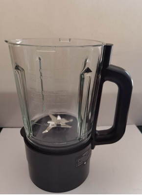 美的破壁机配件CBL4031加热搅拌玻璃杯.杯盖.电机加热盘.全装全新