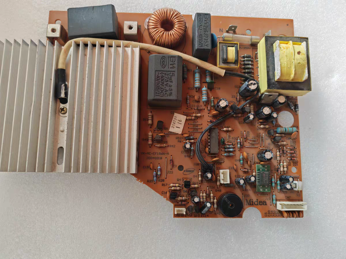 美的电磁炉配件EF196原厂全新电源板主控板控制板电路线路板/7线