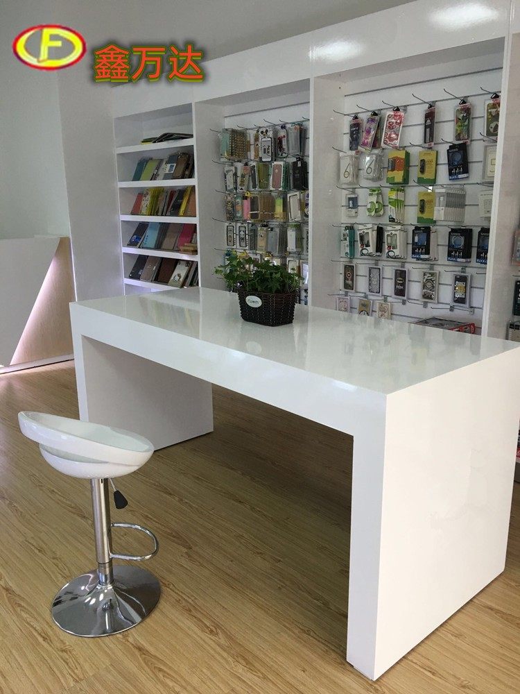 体验台北京烤漆手机数码展示台
