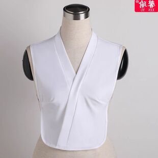 职业工装假衣领女白色假领装饰汉服衬衫型假打底领内V领子搭商务