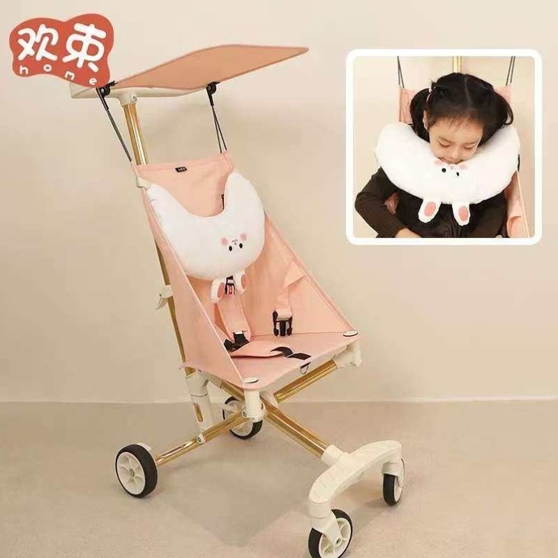 车载u型护颈枕长途旅行车上侧睡头枕车用儿童护头枕后排睡觉神器