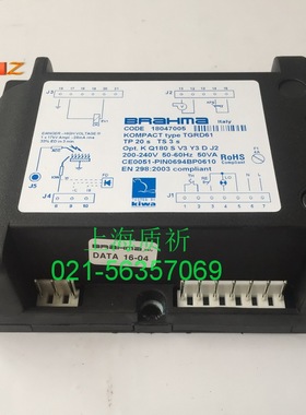 原装进口百得燃烧机控制器 Brahma TGRD61 BTG12燃烧机程控器配件