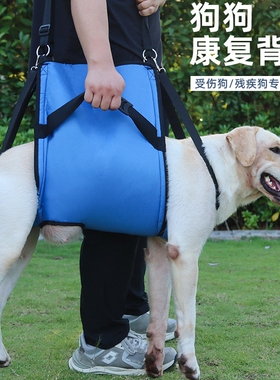 宠物胸背带狗狗辅助带可提可肩残疾受伤老龄犬上下楼行走康复背带