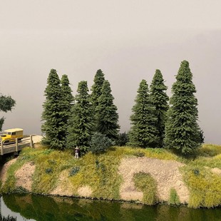 AVIGATOR 冷杉树套装 微缩模型 植物场景制作 沙盘材料