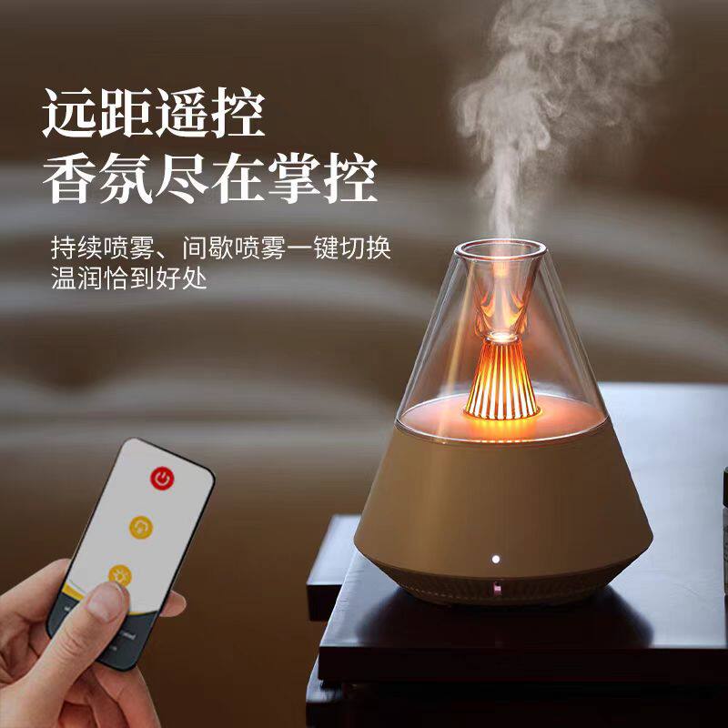 卧室静音香薰机小型室内持久扩香自动喷香雾化加湿精油专用香薰灯