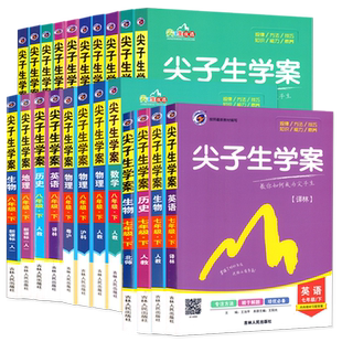 [清仓不退]梓耕书系2024秋尖子生学案八九年级英语文数学物理化学上册初中同步课本教材辅导书中学完全教材解读培优训练