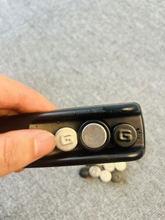 奔驰G63拉手G字印花小盖 车门拉手G字盖 无钥匙进入小盖 外拉手盖