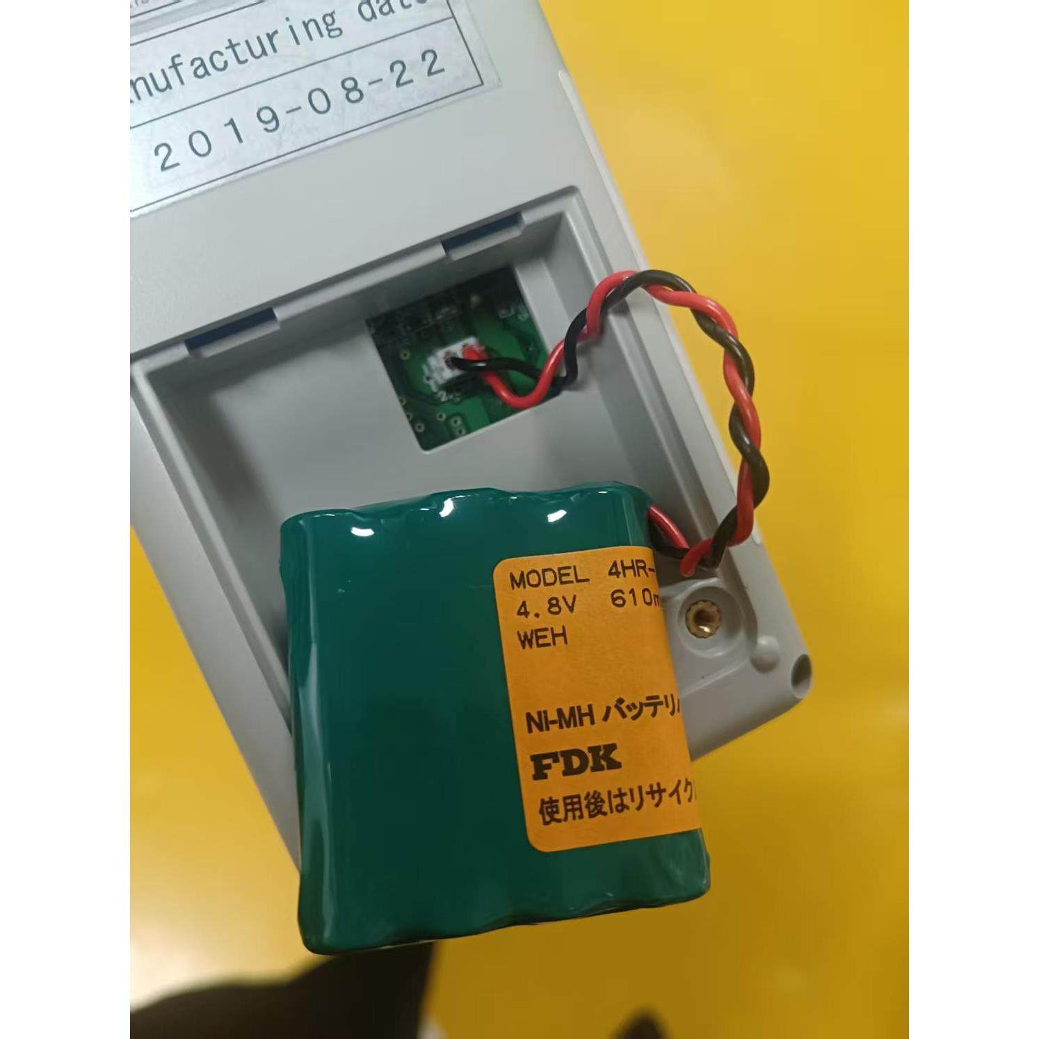 适用阻抗量测仪电池  FDK 4.8V AAAA 610mAh充电电池组