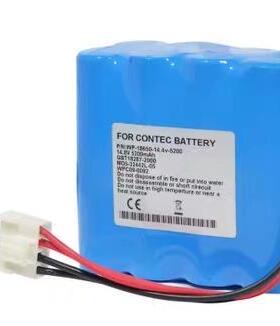 适用carewell 凯沃尔 ECG-1112,ECG-1112L  ECG-1201心电图机电池