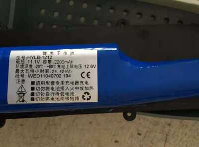 广西威利方舟单通道恒速注射泵TCI-II 18650-3S1P11.1V2200mA电池