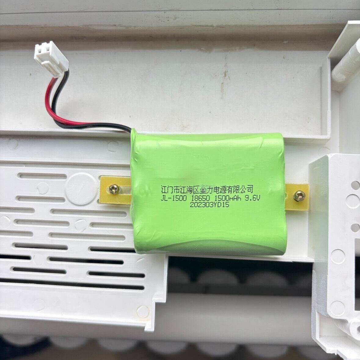 应急灯磷酸铁锂电池 IFR 18650 1500mAh 9.6V 充电电池组