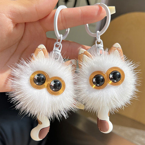 可爱小猫咪钥匙扣公仔玩偶包挂件