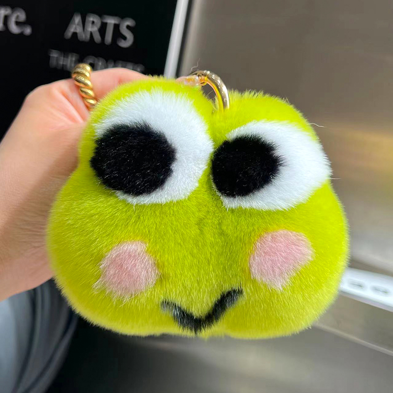 可爱毛绒玩偶小青蛙汽车钥匙扣